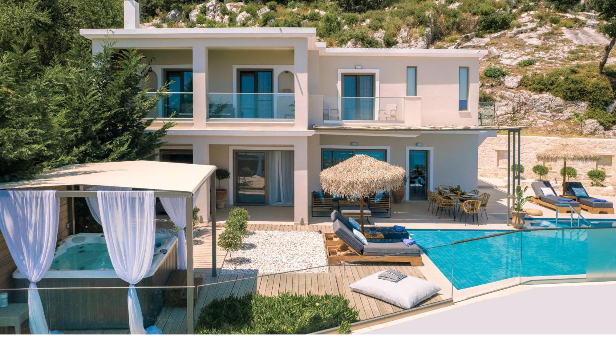 Artemis Villas - Spectacular Views & Ideal For Large Groups, By Zantewize Khartáta Exterior foto